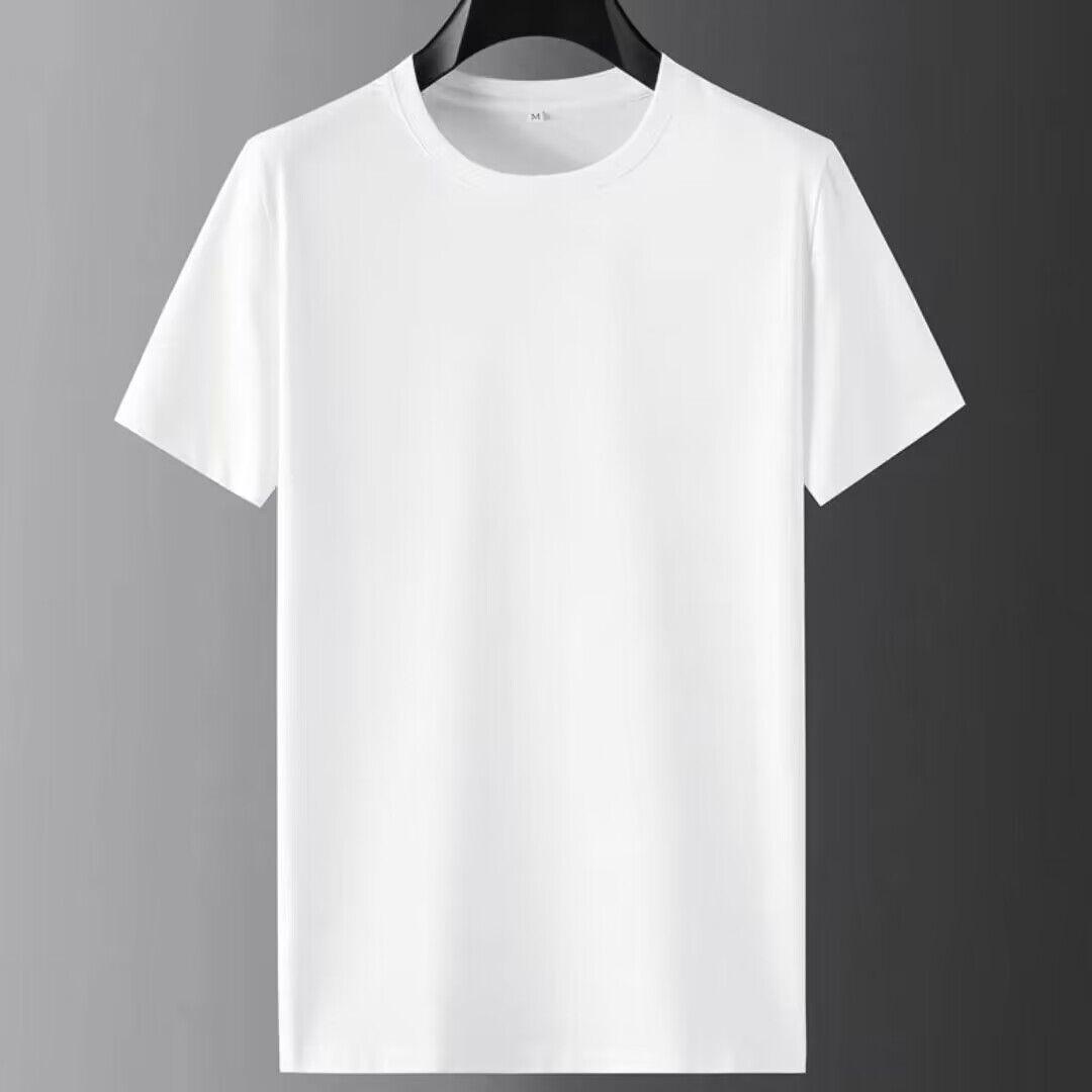 

Мужская футболка с круглым вырезом и рукавами до локтя в молодежном городском стиле L for 100-115 kg