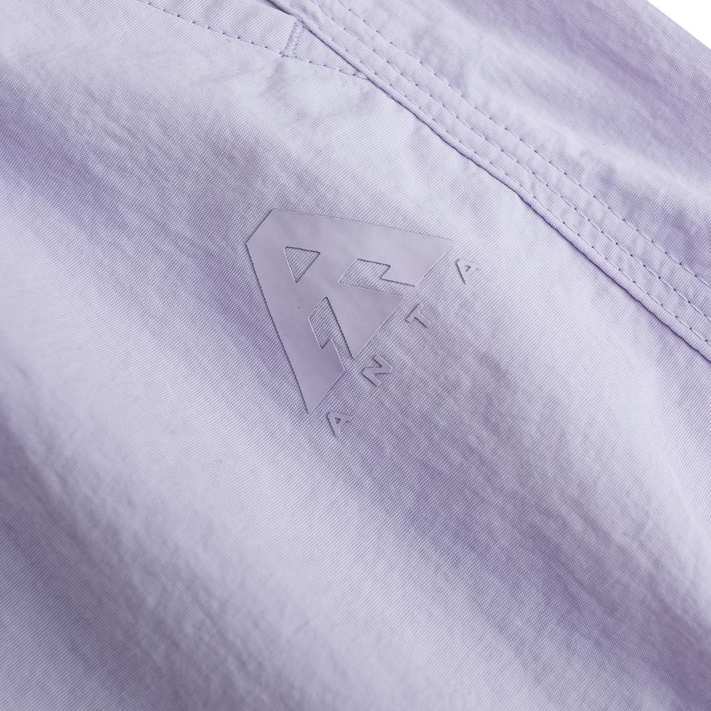 Anta Outdoors Woven Five-Point Shorts Summer 2026 Casual Shorts Women Bottoms Light-Purple 962626505-1