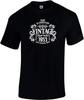70Th Birthday Gift for Men Vintage Men's T Shirt Born 1953 Aged To Perfection Funny Anniversary Present