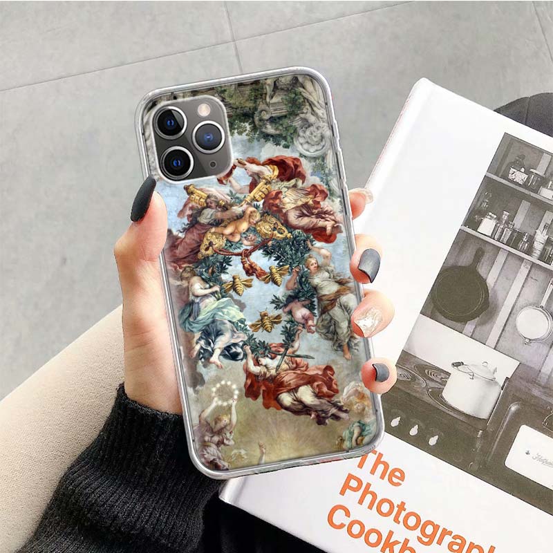 

palace of versailles The Creation of Adam Phone Case For Apple iPhone 17 Air 16 15 Plus 14 + 13 Mini 12 11 Pro Max 7 8 SE 16Max iPhone 17 Air