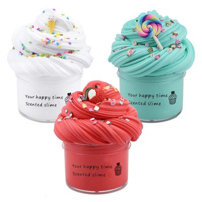 DIY Slime Supplies Fruchtschleim Aromatherapie Druck Kinder Schleimspielzeug