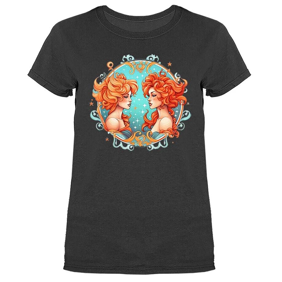 Gemini Zodiac Sign Horoscope Astrological Women039s T-shirt