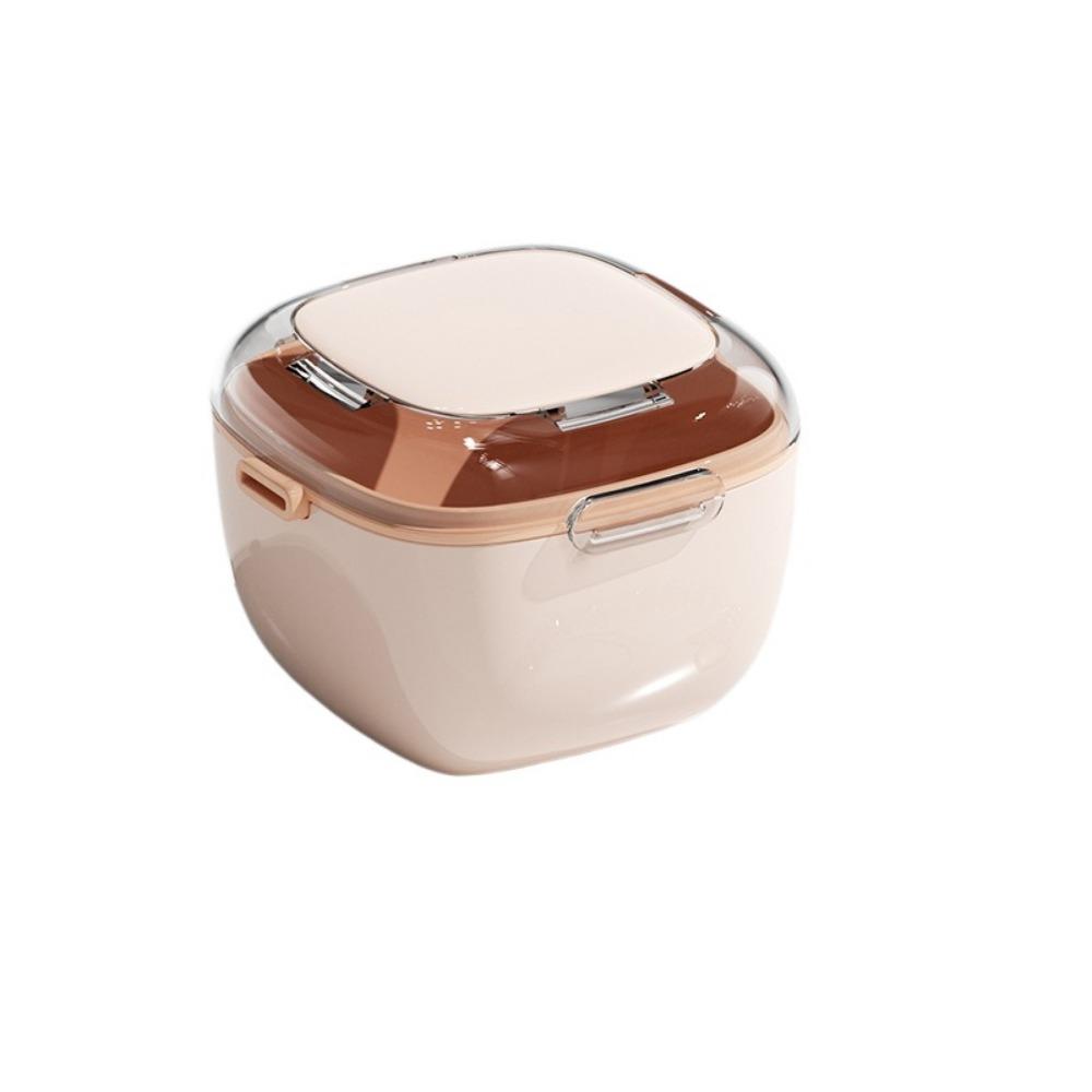 Sealed Orthodontic Retainer Storage Case Large Capacity Denture Soaking Cleaning Box  Travel