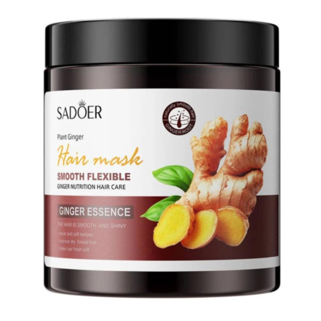 

Hair mask with ginger SADOER GINGER ESSENCE SMOOTH & SHINY HAIR MASK - 500 ml