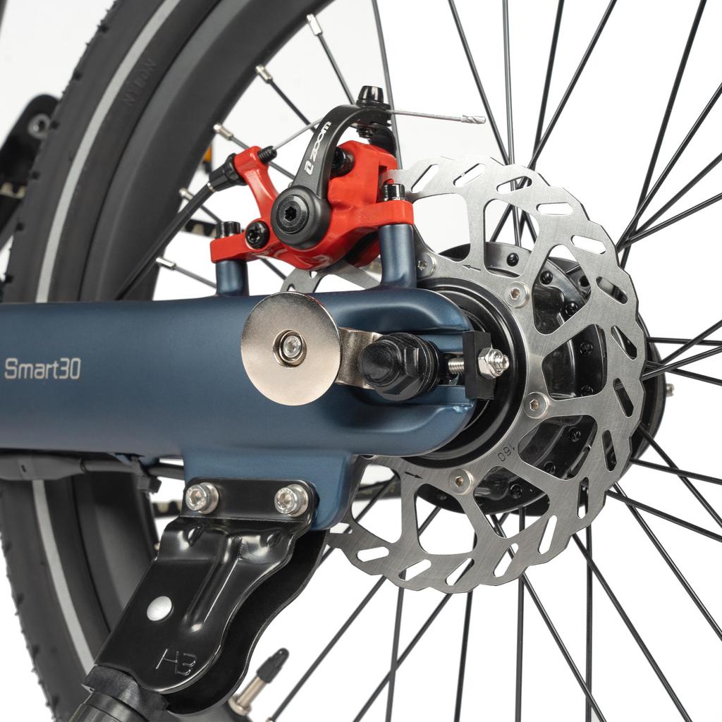 MAXTRON Smart-30 20" Składany Rower Elektryczny ze Wspomaganiem, Bateria 36V 9.6Ah, Moc 250W, z maksymalnym zasięgiem do 50 km.
