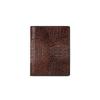 Daks Brown Crocodile Leather Wallet Dbwa6e717w3