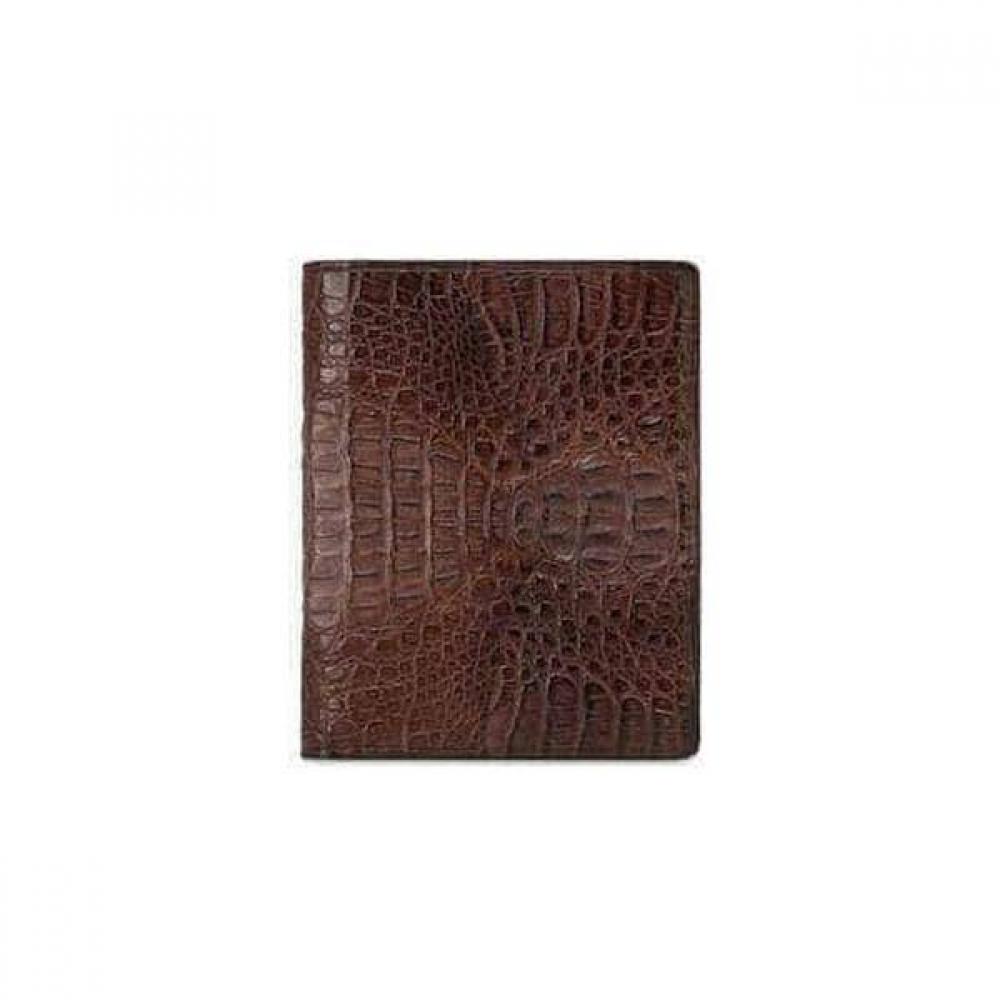 Daks Brown Crocodile Leather Wallet Dbwa6e717w3