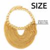 Long Tassel Punk High Heels Anklet Metal Chain Punk Layered Anklet Chains  Wedding Party