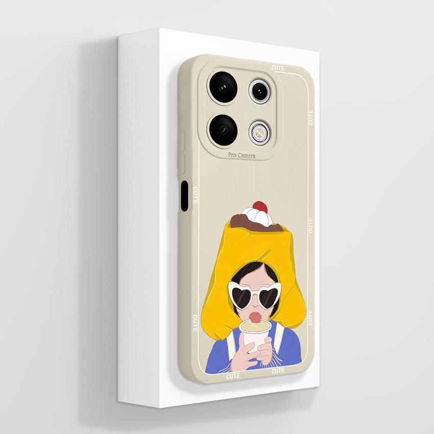 Pre telefón Xiaomi Redmi Note 13 12 14 Pro 13R 12R 14S Puzdro na telefón Pekný fialový vzor srdca pre milovníkov Mäkký silikón Vysoká kvalita Protišmykové puzdro Pre kryt Redmi