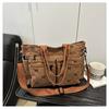 Minimalist Womens Tote Bag With Corduroy Material For Daily Commuting And Fashion Style