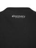 DISCOVERY EXPEDITION Freshvent Small Logo Semi-Oversized Short Sleeve T-Shirt (Black)