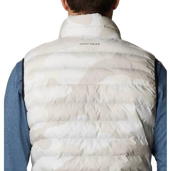 Зимняя куртка Columbia Powder Lite Vest темный камень мод камо принт