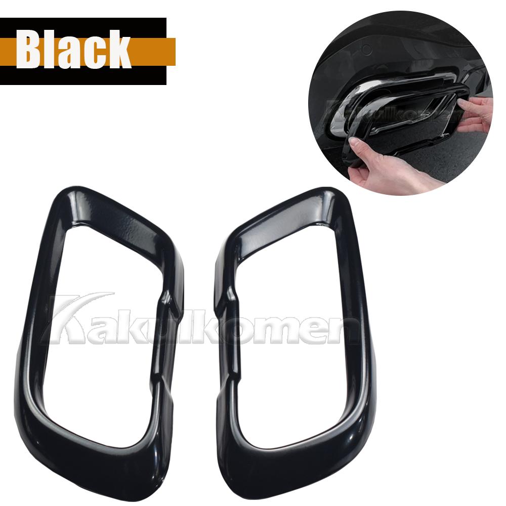 

For BMW M Sport X5 G05 X6 G06 X7 G07 Stainless Steel Tail Muffler Exhaust Pipe Output Cover Trim Car Accessories Glossy Black