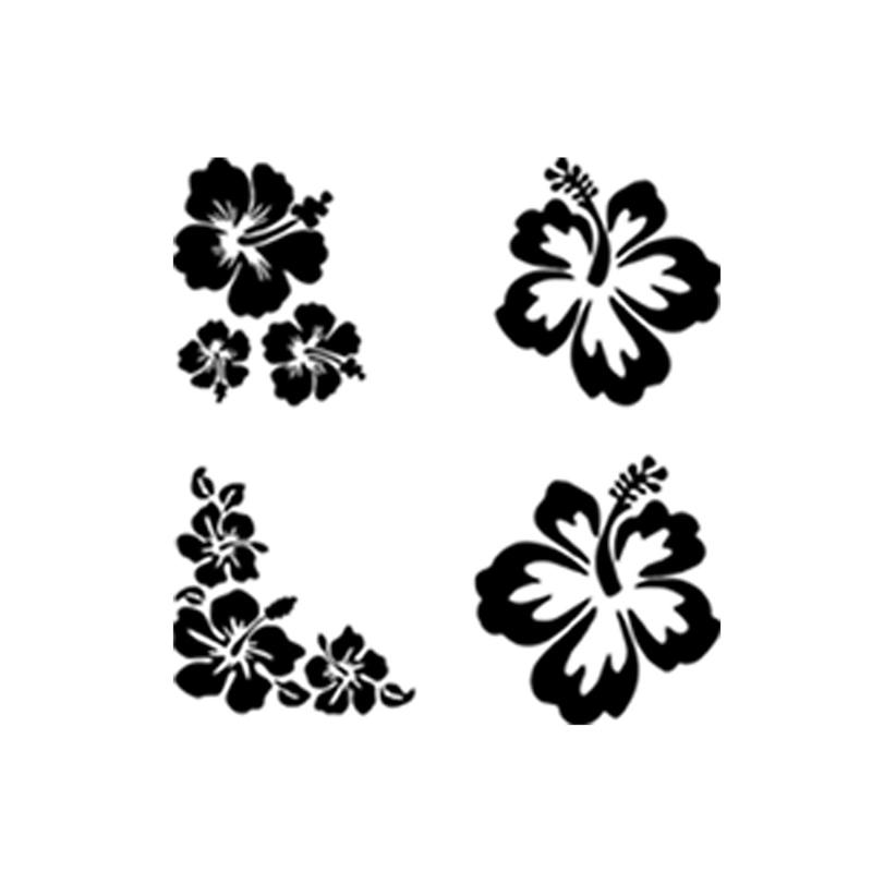 Flower Personality Wall Stickers Study Living Room Bedroom Sofa Background Wall Stickers Refrigerator Decoration Decals