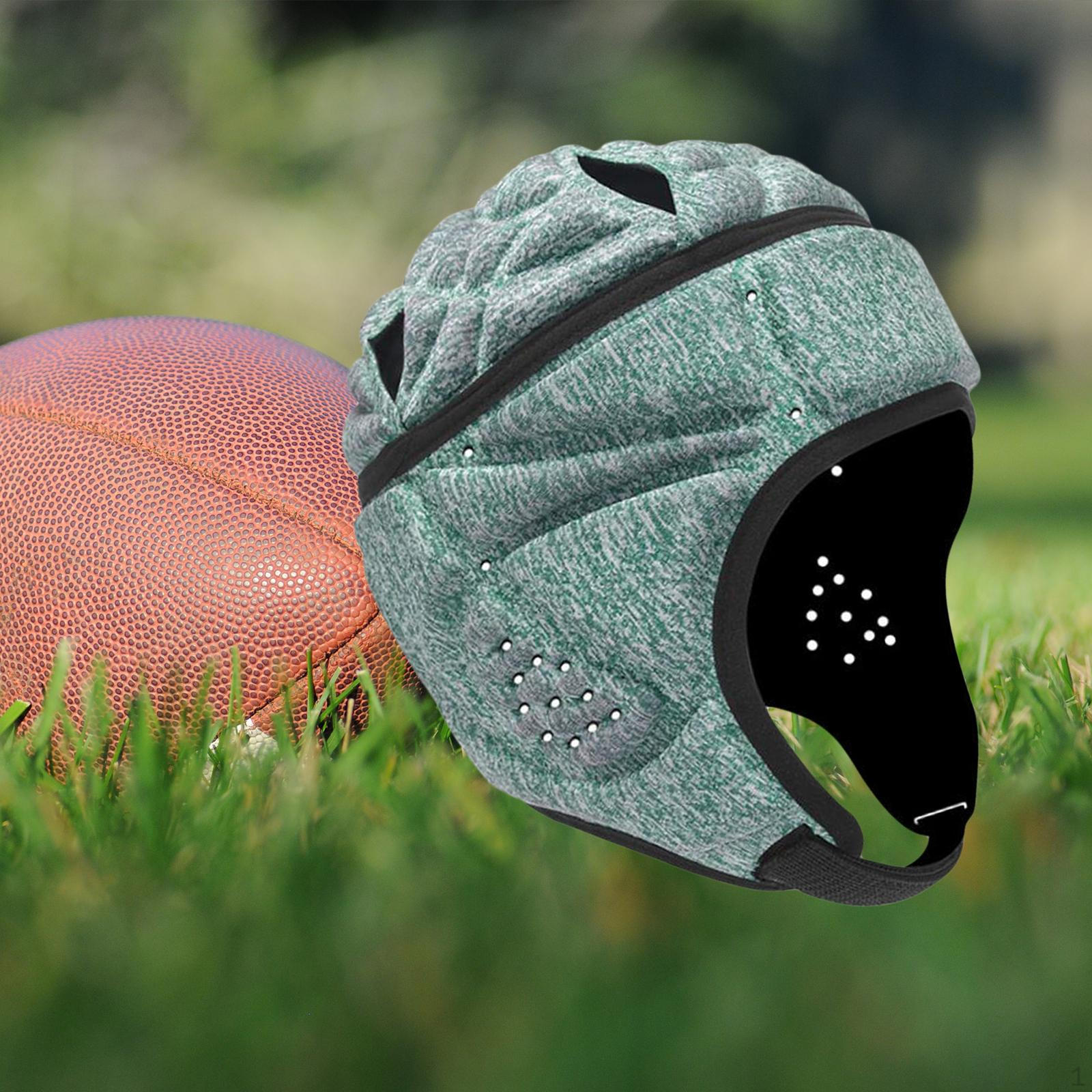 

Children s Rugby Helmet Protection Cap Anti-Collision Adjustable Football Youth Style G