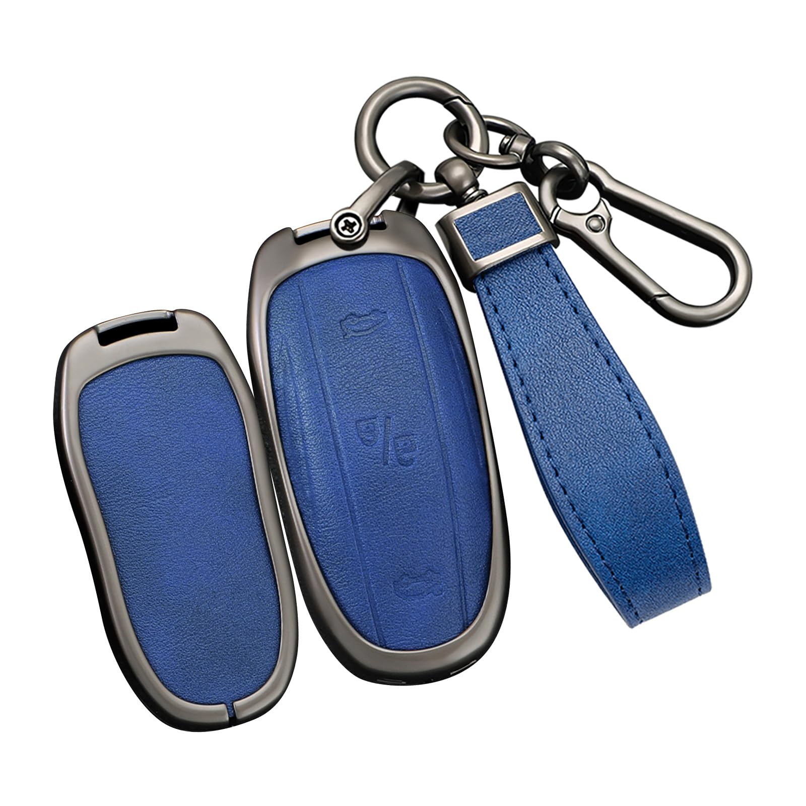 

[TECART] Tesla Exclusive Key Case, Tesla S Keychain, Tesla S, Model S, Smart Key