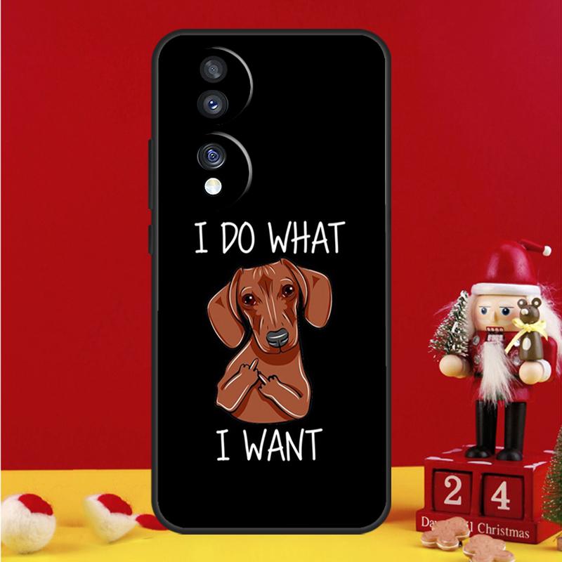 Dachshund Dackel Dog Case For Honor Magic 5 6 7 8 Pro Honor 200 400 50 70 90 Lite X8b X8c X9a X9b X9c Win RT Cover