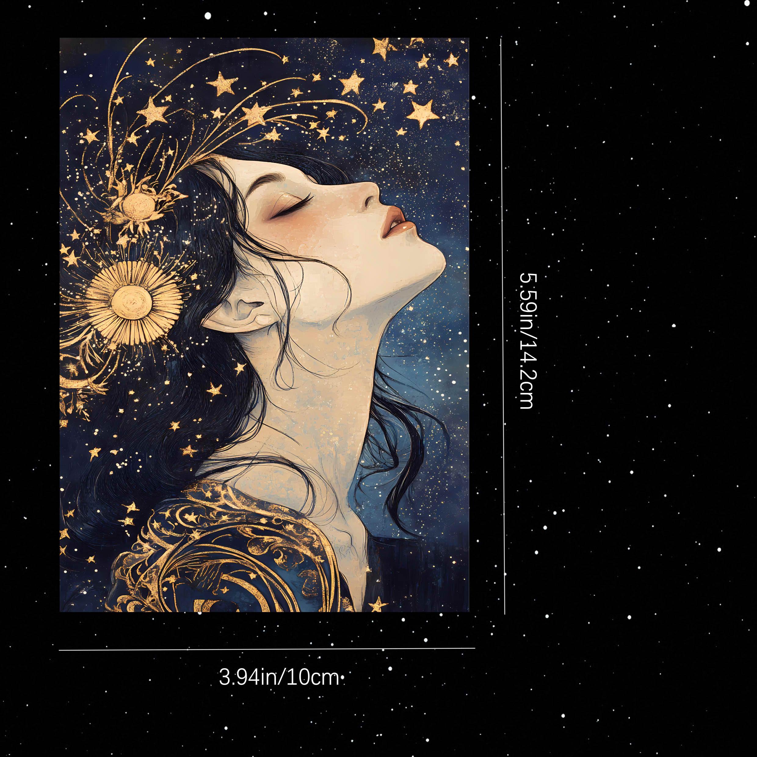 32pcs, art girl postcards, christian, wall stickers, mailing cards, greeting cards, diy postcards, souvenir postcards, decorativ