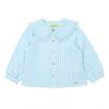 Blue Check Blouse T31kcb010 