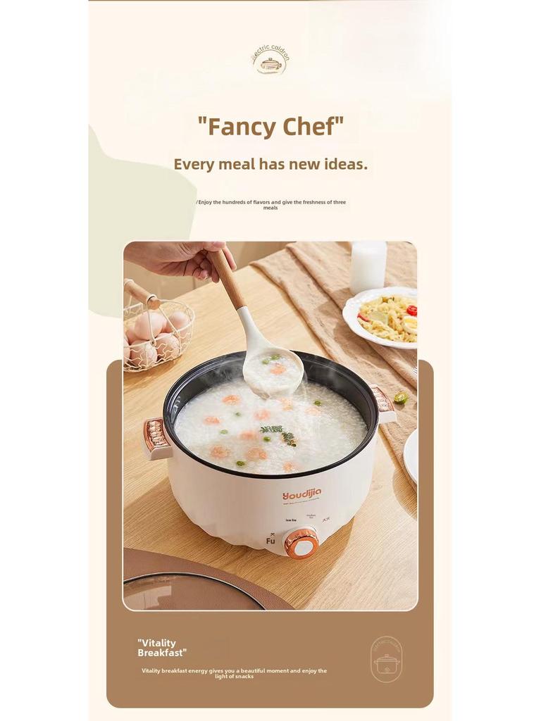 110V Multifunktions-Elektrokocher für den Heim- und Wohnheimgebrauch in Hongkong, Japan, Taiwan, USA und Südkorea