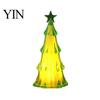 Festive Bookshelf Ornament Christmas Tree Night Light, LED Decorative Lamp for Bedroom And Party Atmosphere Safe Flameless Light Lighting, Plastic