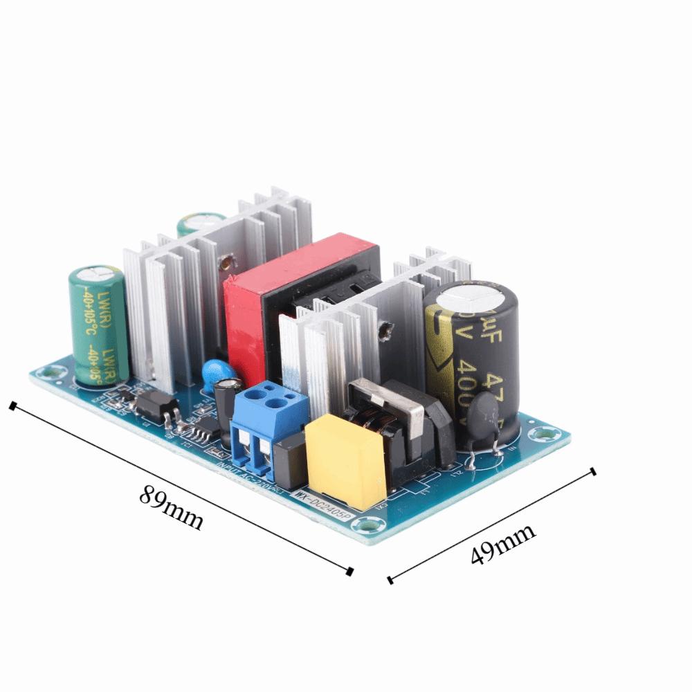 4A Switching Power Supply Module AC110V 220V To DC12V 50W Maximum 6A Low Voltage Converter Board High Efficiency Low Fluctuation