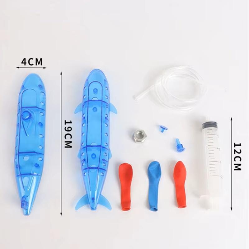 DIY Handgefertigtes U-Boot-Modell Herstellung Boje Wissenschaftliches Experiment Spiel Lehre Kinder Spielzeug Wissenschaftliches Experiment Lehrmittel