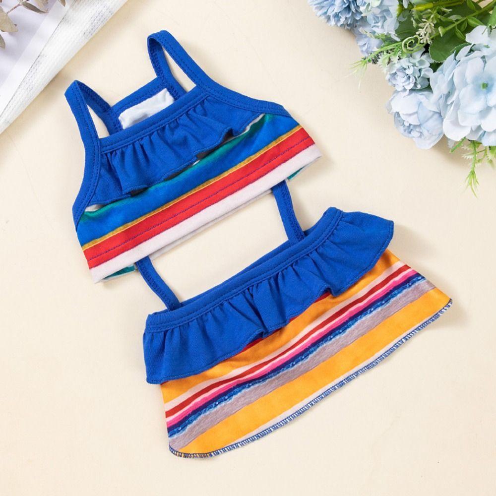 Breathable Pet Swimsuit Soft Cat Suspender Skirt Pet Princess Dresses for Puppy Kittens