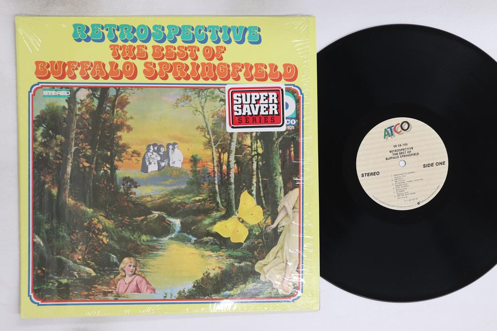 LP Record BUFFALO SPRINGFIELD - Retrospective SD38105 ATCO 1977 US Rock Used