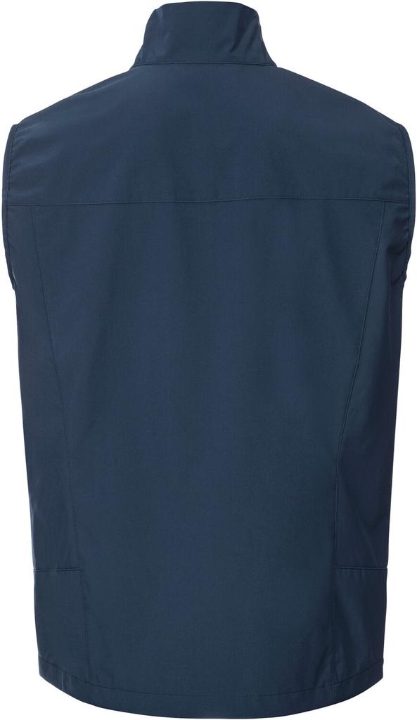 Men's Jacket VAUDE Hurricane Vest III Dark Sea/yellow