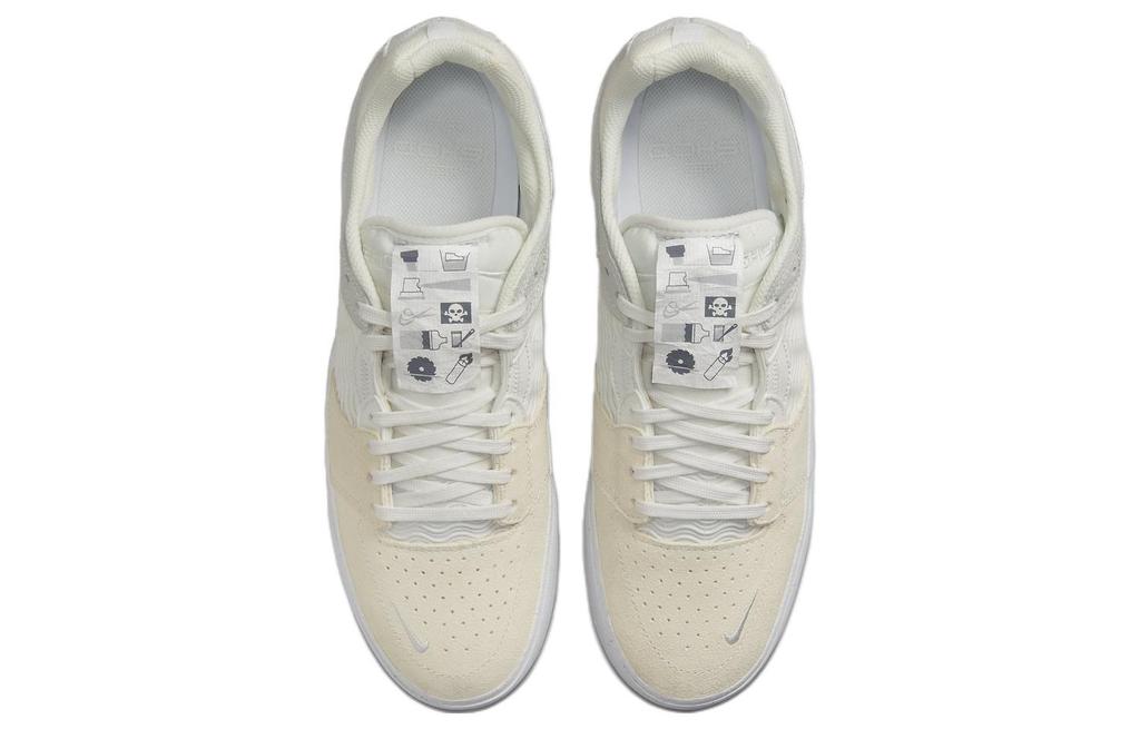 Nike Sb Ishod Wair Premium Warning Label Summit White DQ4558-111