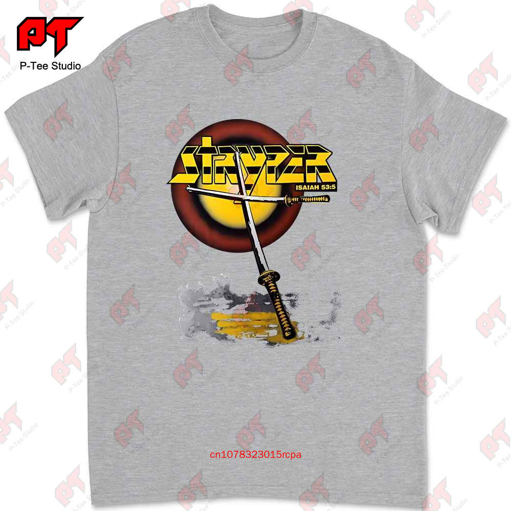 Vintage 1986 Stryper Soldiers Under Command Unisex Tour T-Shirt Groß Seltene Version Poly NGND