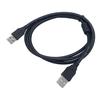 Datový kabel Vysokorychlostní přenosový kabel se stabilním výstupem bez ovladače USB 2.0 A na mužský a mužský datový přenosový kabel pro radiátor