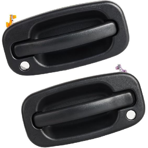 FAERSI Exterior Outside Door Handle Front Left Driver Side For 1999-2007 Chevy Silverado, Tahoe, Suburban, Avalanche, GMC Sierra, Yukon Denali,