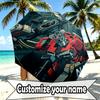 Custom Name Personalized Transformers Print Umbrella, Auto Open Close, 8‑Rib Sturdy Frame, Commute Camping Hiking Use, Birthday Gift