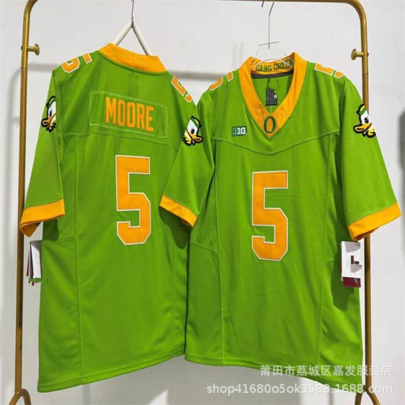 Jersey de Fútbol Americano Universitario Oregon Ducks para Hombre de Algodón Uniforme de Equipo Ropa Deportiva para Fans de Rugby Ropa de Otoño