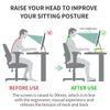 Multifunctional USB Charging Monitor Riser & Storage Rack for Desktop