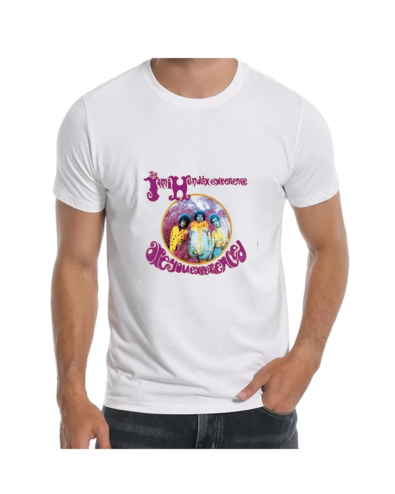 Jimi Hendrix Experience Art T-Shirt for Men Apparel 3XL