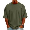 Men's Knit -Neck Short Sleeve T-Shirt | Fashion Casual Pullover For Daily & Weekend Wear