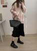 Japanese Academy Diamond Pattern Loose Knit Cardigan - Women's Slimming Color Block Sweater