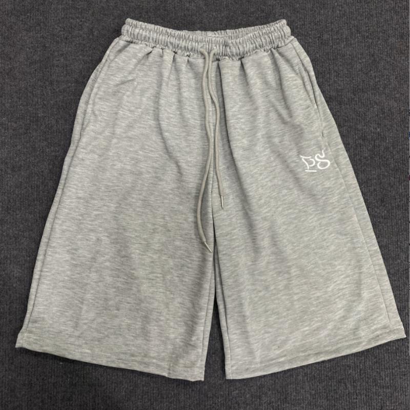Europeiska och amerikanska streetbroderi herrars lösa shorts