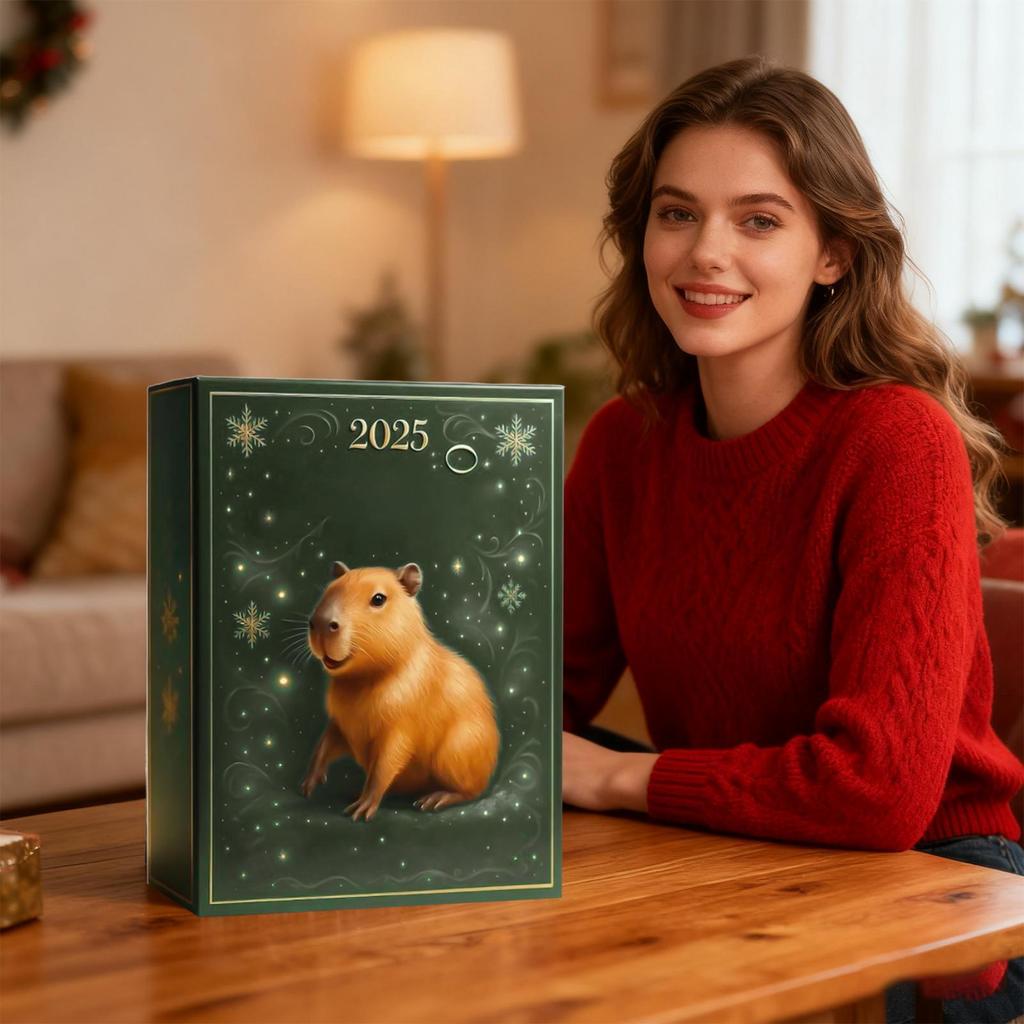 24 Days 2D Acrylic Christmas Advent Decoration Holiday Countdown Calendar Navidad Hanging Ornament For Home Christmas Tree Car