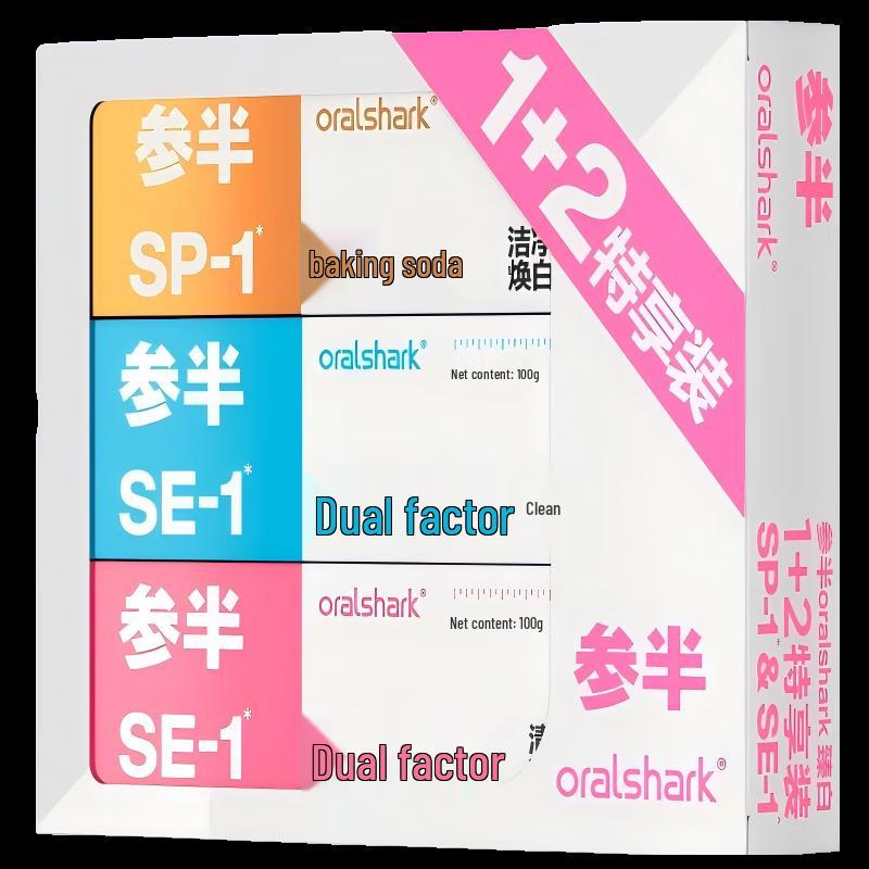 

Semi Whitening & Refreshing Toothpaste 3-Pack