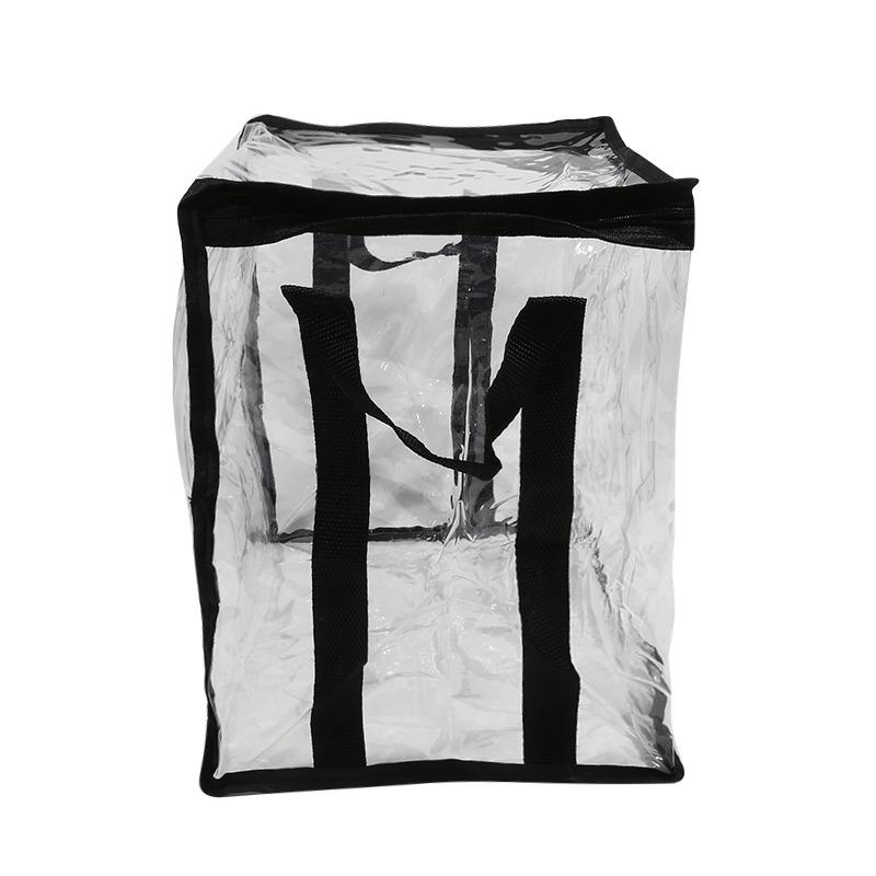 1 Pcs Foldable Book Box Student Dormitory Classroom Book Organizer Transparent Waterproof Household Book Organizing Storage Box