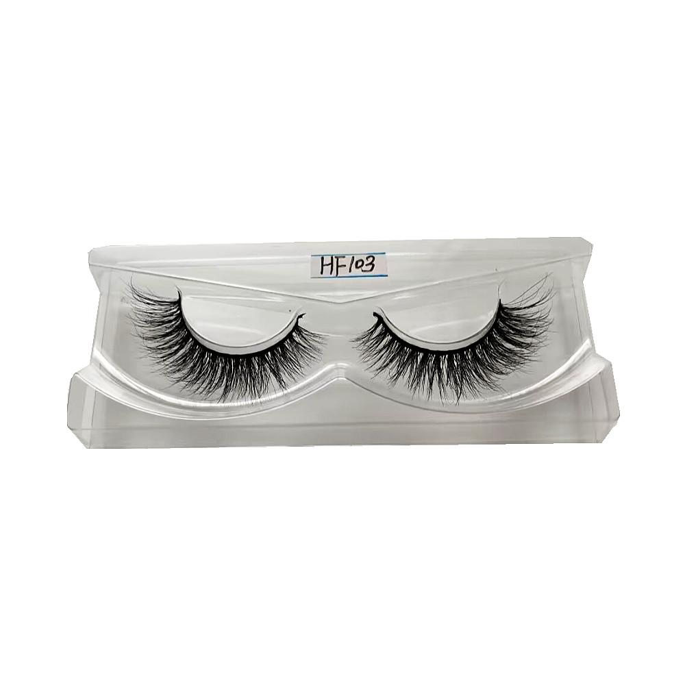 Best Selling Eye Lashes for Women Eyelashes Natural Daily Wear Eyelashes 100% Mink Ashes False Eyelashes with Case