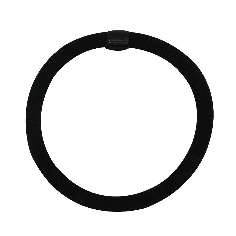 Continuous Hair Loops, Hair Ties, Flocking, Simple and Hair-safe Rubber Band Leather Case Accessories for Children and Adults