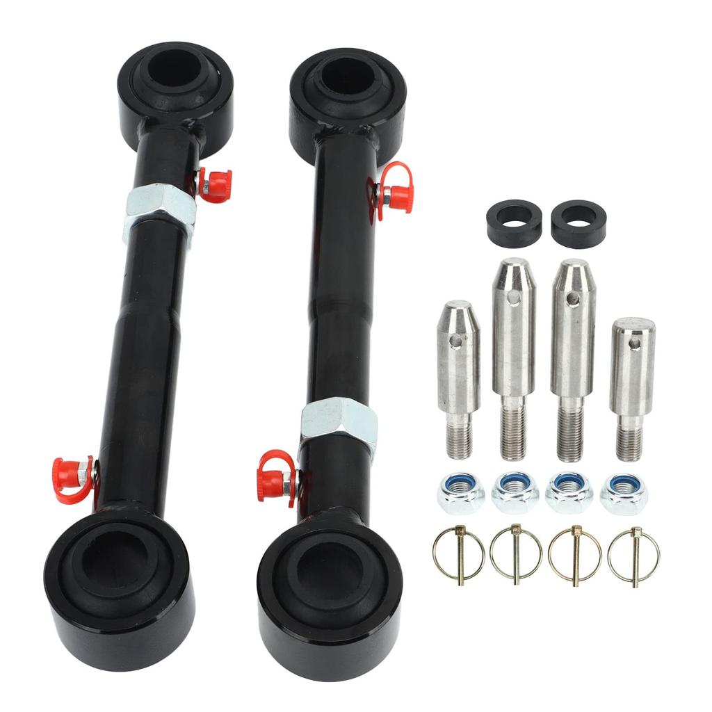 Front Automotive Replacement Stabilizer Link Kit, Stainless Steel Sway Bar Disconnect Kit for 2007-2018 JK/JKS Wrangler