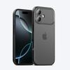 KEYSION Transparente Mattes Handyhülle für iPhone 17 Durchscheinende Weiche Silikon+PC Stoßfeste Handy-Rückabdeckung für iPhone 17 2025