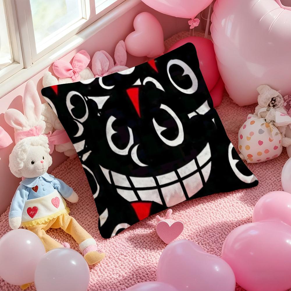 Rapper Lil D-Darkie Cushion Cover Pattern Printed Pillowcase for Living Room Sofa Cushion Cover & Bedroom Decor 12x12Inch