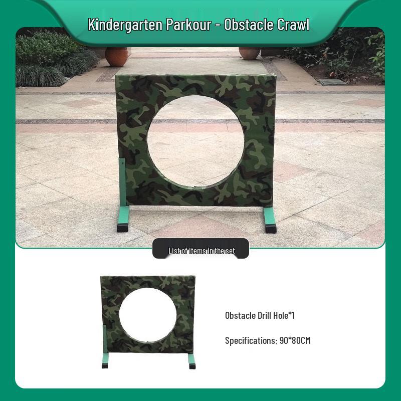 Kids Outdoor Parkour & Obstacle Course Training Equipment